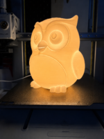 Owl Lamp Warm White LED Night Light for Kids Bedroom Table Decor Cute 3D Printed Owl Mood Lamp for Home Office Study Desk Nursery Room Gift - Image 3