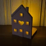 House Shape LED Night Lamp | Decorative Home Ambient Light for Bedroom Decor