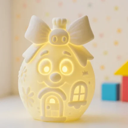 Cute Cartoon LED Night Lamp | Decorative Ambient Light for Kids Room Decor