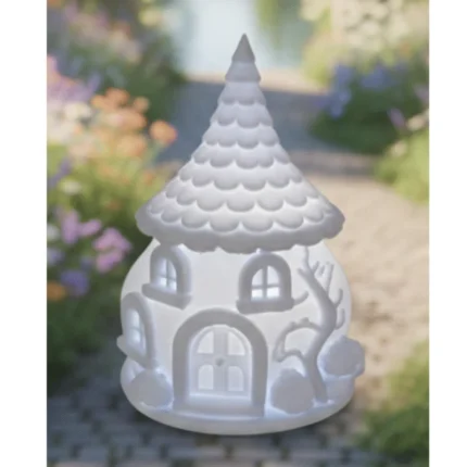 Fairy House LED Night Lamp | Decorative Ambient Light for Bedroom and Home Decor