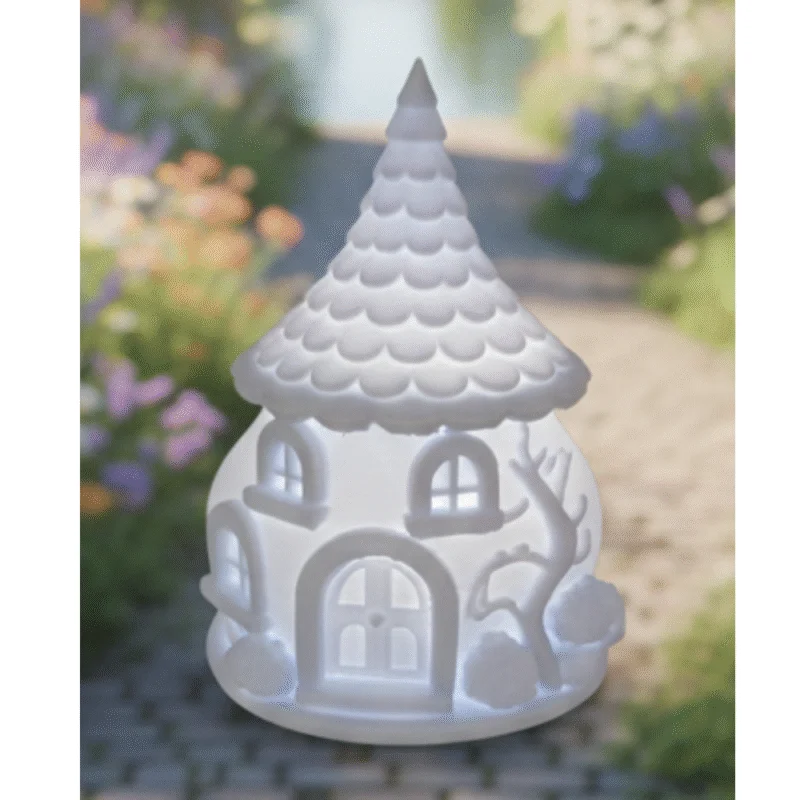 Fairy House LED Night Lamp | Decorative Ambient Light for Bedroom and Home Decor