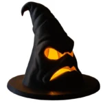 Halloween Witch Hat LED Lamp | Spooky Decorative Ambient Light for Home Decor
