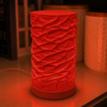 Crumpled Texture Table Lamp for Bedroom Living Room Decor,  Contemporary Desk Lamp, Decorative Mood Lighting for Home Office Cafe Gift - Image 3