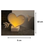 Heart Arrow LED Night Lamp | Romantic Decorative Ambient Light for Home Decor