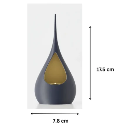 Modern Teardrop Candle Holder | Minimalist Decorative Tealight Stand for Home Decor