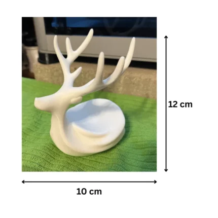 Modern Deer Candle Holder | Decorative Tealight Stand for Home Decor