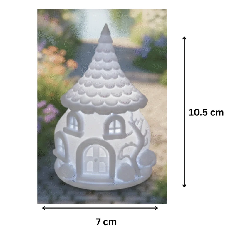 Fairy House LED Night Lamp | Decorative Ambient Light for Bedroom and Home Decor
