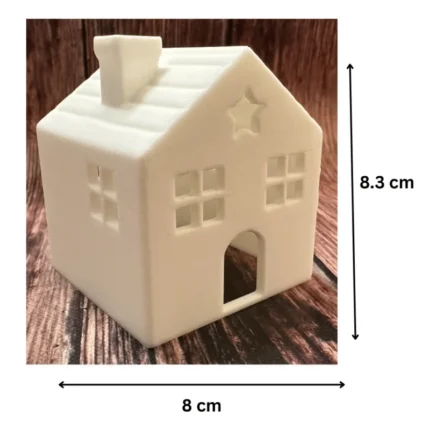 House Shape LED Night Lamp | Decorative Ambient Light for Bedroom and Home Decor