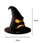 Halloween Witch Hat LED Lamp | Spooky Decorative Ambient Light for Home Decor
