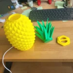 Pineapple Table Lamp for Bedroom & Home Décor | Decorative Fruit Shape Ambient Night Lamp