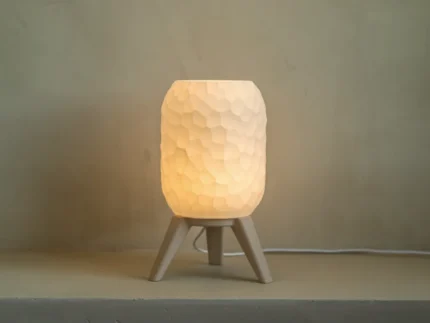 Modern Voronoi LED Table Lamp for Bedroom Decor | Minimalist Ambient Bedside Lamp | Geometric Designer Light for Home & Office