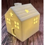 House Shape LED Night Lamp | Decorative Ambient Light for Bedroom and Home Decor