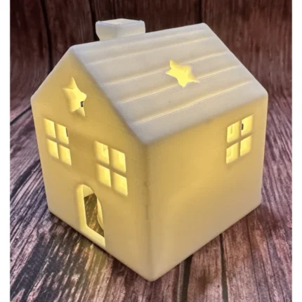 House Shape LED Night Lamp | Decorative Ambient Light for Bedroom and Home Decor