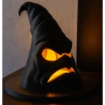Halloween Witch Hat LED Lamp | Spooky Decorative Ambient Light for Home Decor
