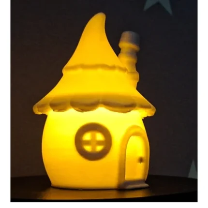 Cute House LED Night Lamp | Decorative Ambient Light for Bedroom and Home Decor