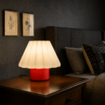 ZELLY Lamp Modern Designer Table Lamp for Bedroom Living Room Bedside Decor Warm White Ambient Light Premium Minimal Night Lamp for Home Office Cafe Gift Item - Image 4