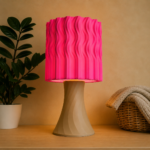 Modern Wavy Table Lamp for Bedroom Living Room Decor Warm Ambient Bedside Base Decorative Night Lamp for Home Office Cafe Hotel Gift Item - Image 6