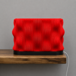 Modern Wave Pattern Table Lamp for Bedroom Living Room Office Decor Premium Minimalist Ambient Night Light with Decorative Desk Lamp for Home Gift - Image 3