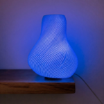 Elyra Spiral Designer Table Lamp for Bedroom Living Room Home Decor Warm White Ambient Light Modern 3D Printed Bedside Night Lamp for Office Desk Café Gift Decoration - Image 6