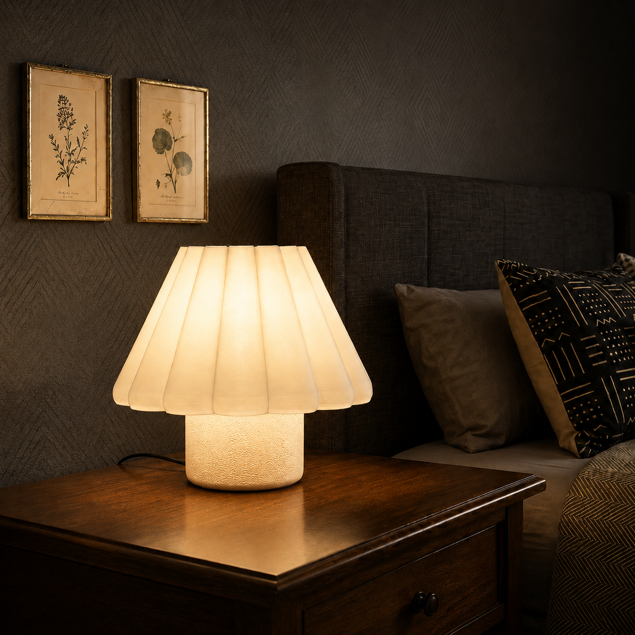 781c06fd-d5c5-4ec0-b0da-46d19bda3b8a ZELLY Lamp Modern Designer Table Lamp for Bedroom Living Room Bedside Decor Warm White Ambient Light Premium Minimal Night Lamp for Home Office Cafe Gift Item - Image 1