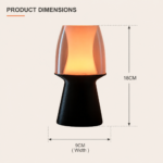Modern LED Table Lamp for Bedroom Living Room Desk Decor Warm White Ambient Night Light Minimalist Bedside Lamp for Home Office Cafe Hotel Gift Item - Image 6
