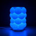Modern Bubble Table Lamp LED Decorative Night Light for Bedroom Living Room Office Desk 3D Printed Ambient Bedside Lamp Minimalist Home Decor Gift for Adults Kids - Image 5