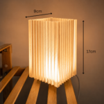 ZigZag LED Table Lamp Modern Decorative Bedside Night Light for Bedroom Living Room Office Desk Warm Ambient Lighting Stylish Home Decor Gift Lamp - Image 2