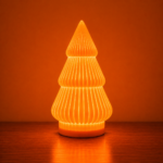 Modern Decorative Tree Lamp for Bedroom Living Room | 3D Printed Artistic Night Lamp | Minimalist Table Light for Home Office Festival Decor