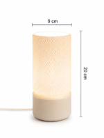 Modern Mesh Table Lamp – Decorative LED Ambient Bedside Lamp for Bedroom & Home Décor