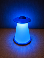 Modern UFO Table Lamp – Futuristic Bedside Night Light for Home Décor