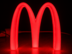 M Shape LED Neon Wall Light | Alphabet M Neon Sign for Room Decor & Gaming Setup