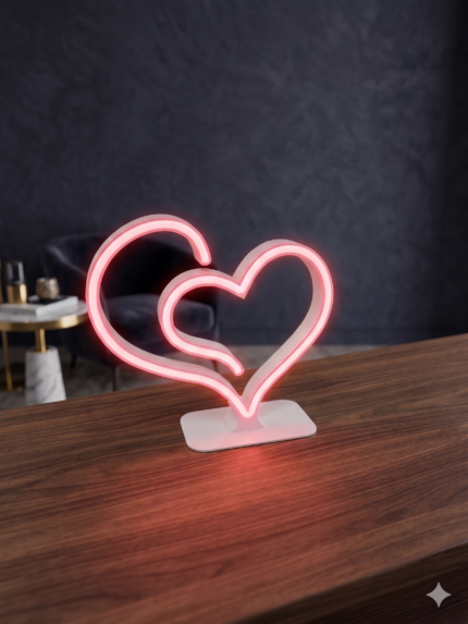Premium LED Heart Neon Sign