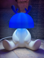 Cute Deer Table Lamp for Kids Bedroom | Cartoon Animal Night Lamp | Decorative Bedside Lamp for Nursery Room Home Decor