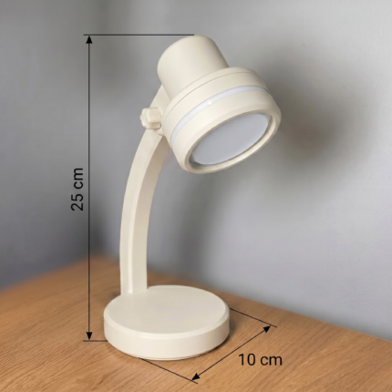 Modern Adjustable Desk Lamp for Study Table | Minimalist LED Reading Lamp | Decorative Table Light for Home Office Bedroom