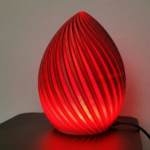 Modern Spiral Egg Shape Table Lamp LED Night Light for Bedroom Living Room Bedside Desk Decorative Ambient Lamp Minimalist Home Decor Gift - Image 7