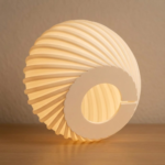 Modern Spiral Egg Shape Table Lamp LED Night Light for Bedroom Living Room Bedside Desk Decorative Ambient Lamp Minimalist Home Decor Gift - Image 3