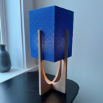 Modern Minimalist Table Lamp for Bedroom Living Room Office Desk Decor Light Decorative Bedside Lamp with Textured Shade and Contemporary Stand Design for Home Office Café Gifting - Image 4