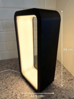 Modern Rectangular Table Lamp for Bedroom Living Room | Minimalist Geometric Night Lamp | Decorative Ambient Desk Light for Home Office DecorModern Rectangular Table Lamp for Bedroom Living Room | Minimalist Geometric Night Lamp | Decorative Ambient Desk Light for Home Office Decor