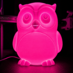 Owl Lamp Warm White LED Night Light for Kids Bedroom Table Decor Cute 3D Printed Owl Mood Lamp for Home Office Study Desk Nursery Room Gift - Image 7