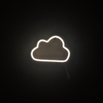 Cloud Shape LED Neon Wall Light for Bedroom Decor Warm White Neon Sign Decorative Hanging Lamp for Kids Room Gaming Setup Cafe Home Office Aesthetic Gift