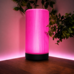Modern Cylindrical Table Lamp for Bedroom Living Room Office Decor  Night Light Minimalist Ribbed Desk Lamp for Home Decoration Gift Item - Image 6